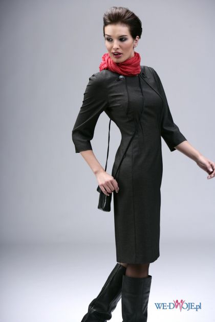 czarna sukienka Modesta - jesień/zima 2010/2011